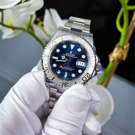 rolex yacht master steel gold blue dial|rolex yacht master 16622 40mm.